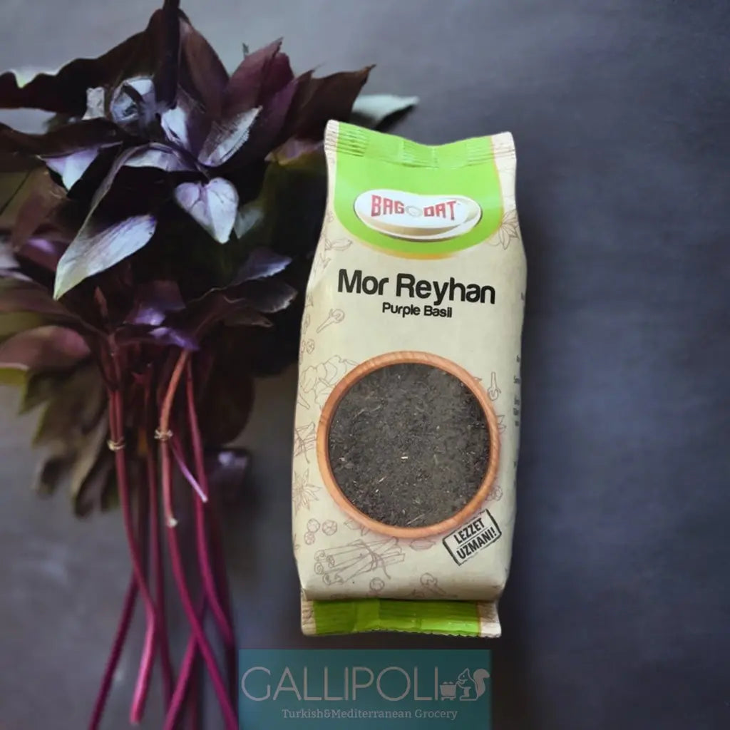 BAGDAT MOR REYHAN PURPLE BASIL 30g-Gallipoli Grocery