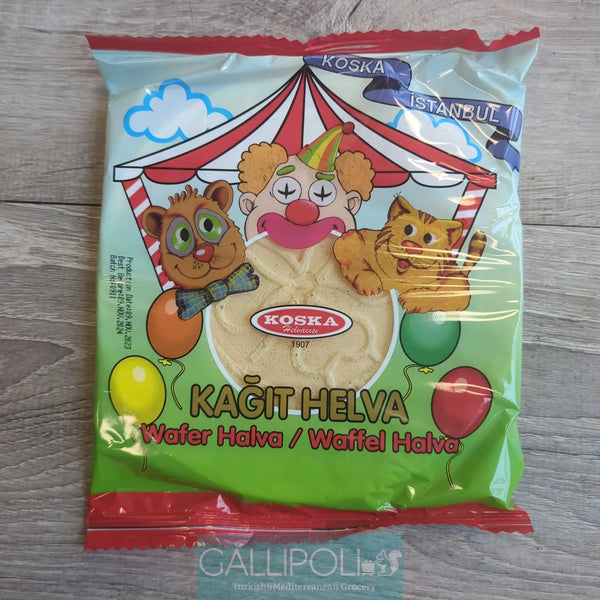 KOSKA Wafer KAGIT HELVA 45g-Gallipoli Grocery
